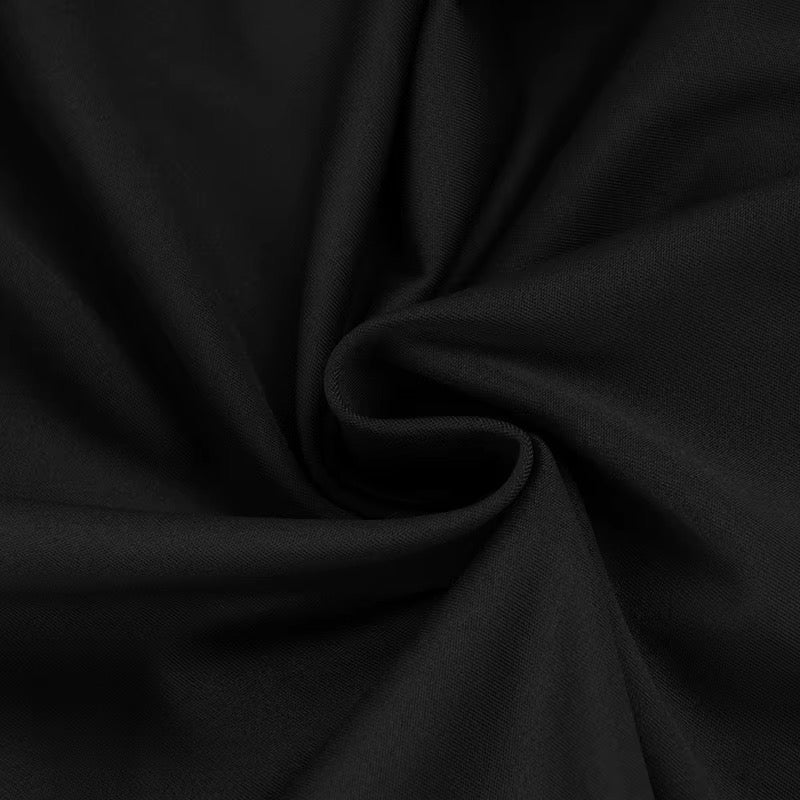 EXPLORE VICES BLACK RUCHED TOP