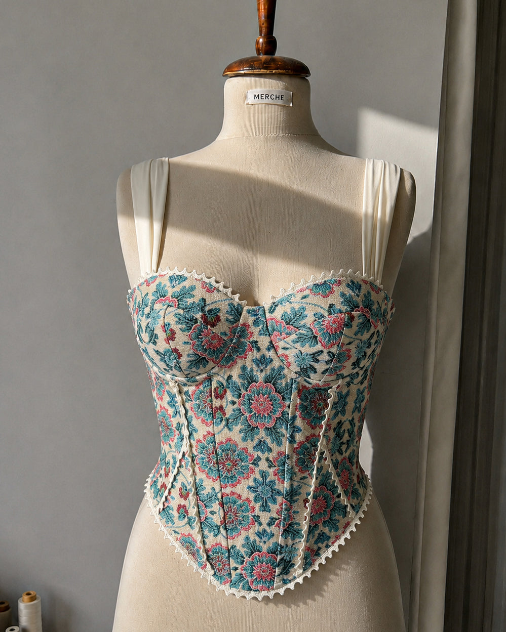 BLUEPRINT TO CUTE JACQUARD LUXE CORSET