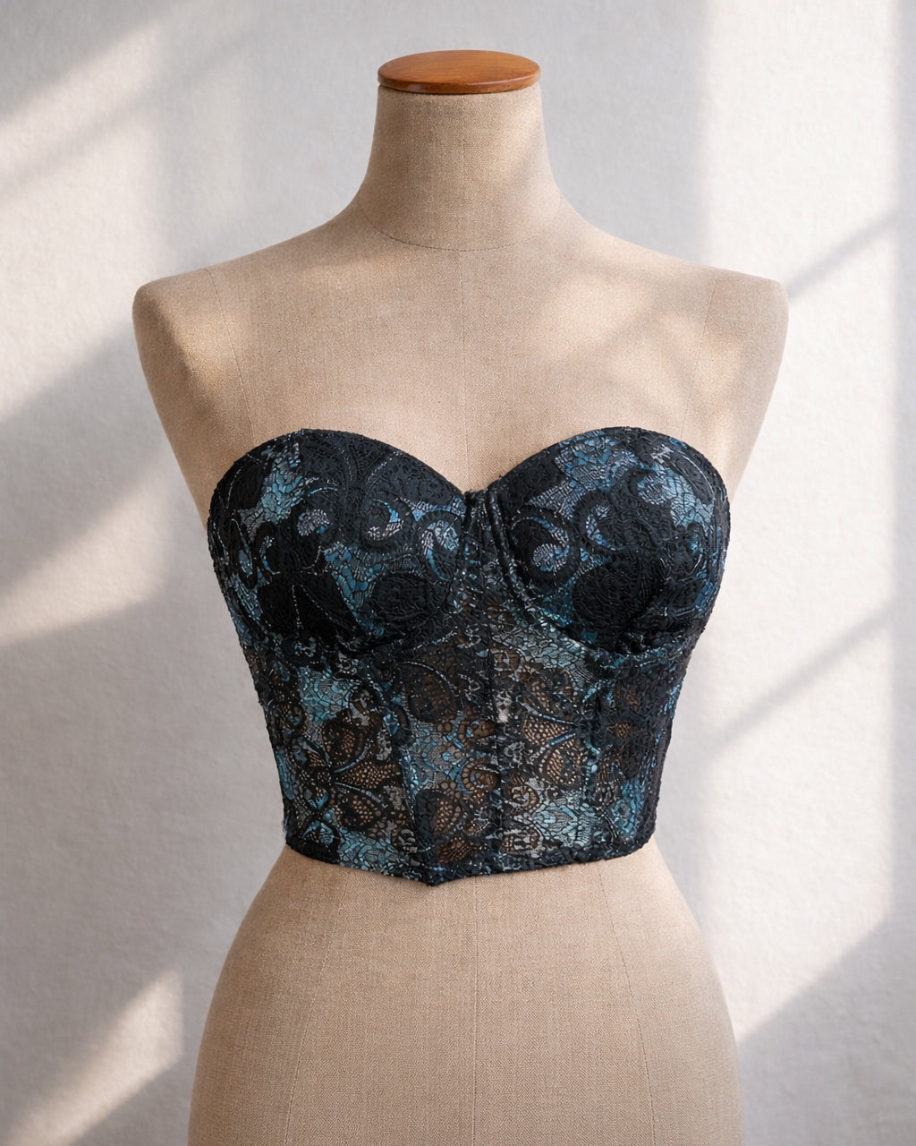 ALPHA BABY LACEY BUSTIER TOP