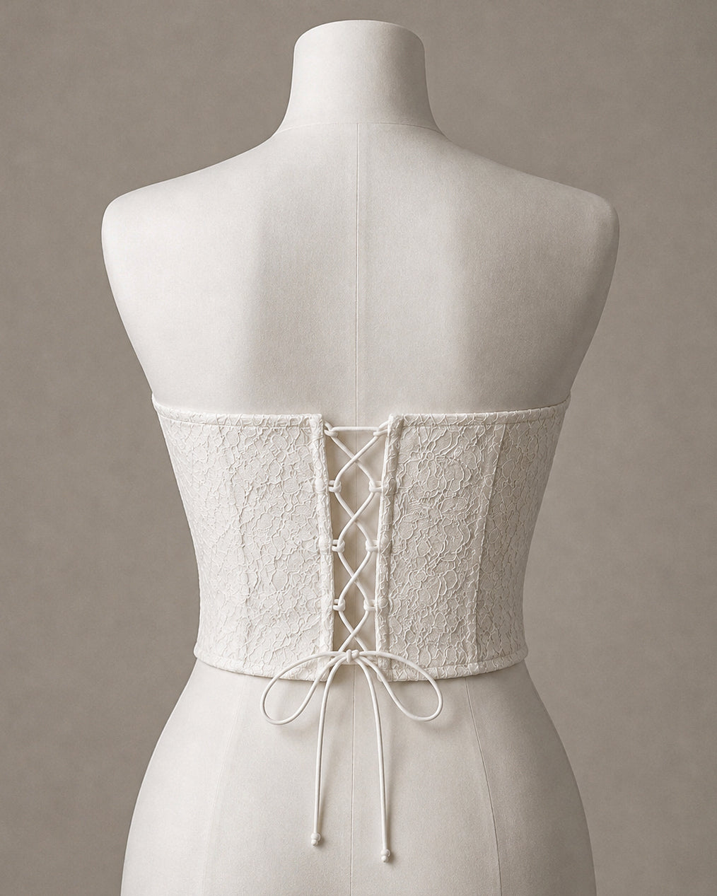 FUTURE TELLER LACEY WHITE CORSET