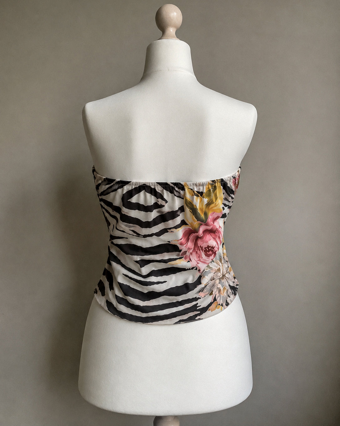 JUST RELAX KAREN, PRINTED HANDKERCHIEF TWISTED TOP