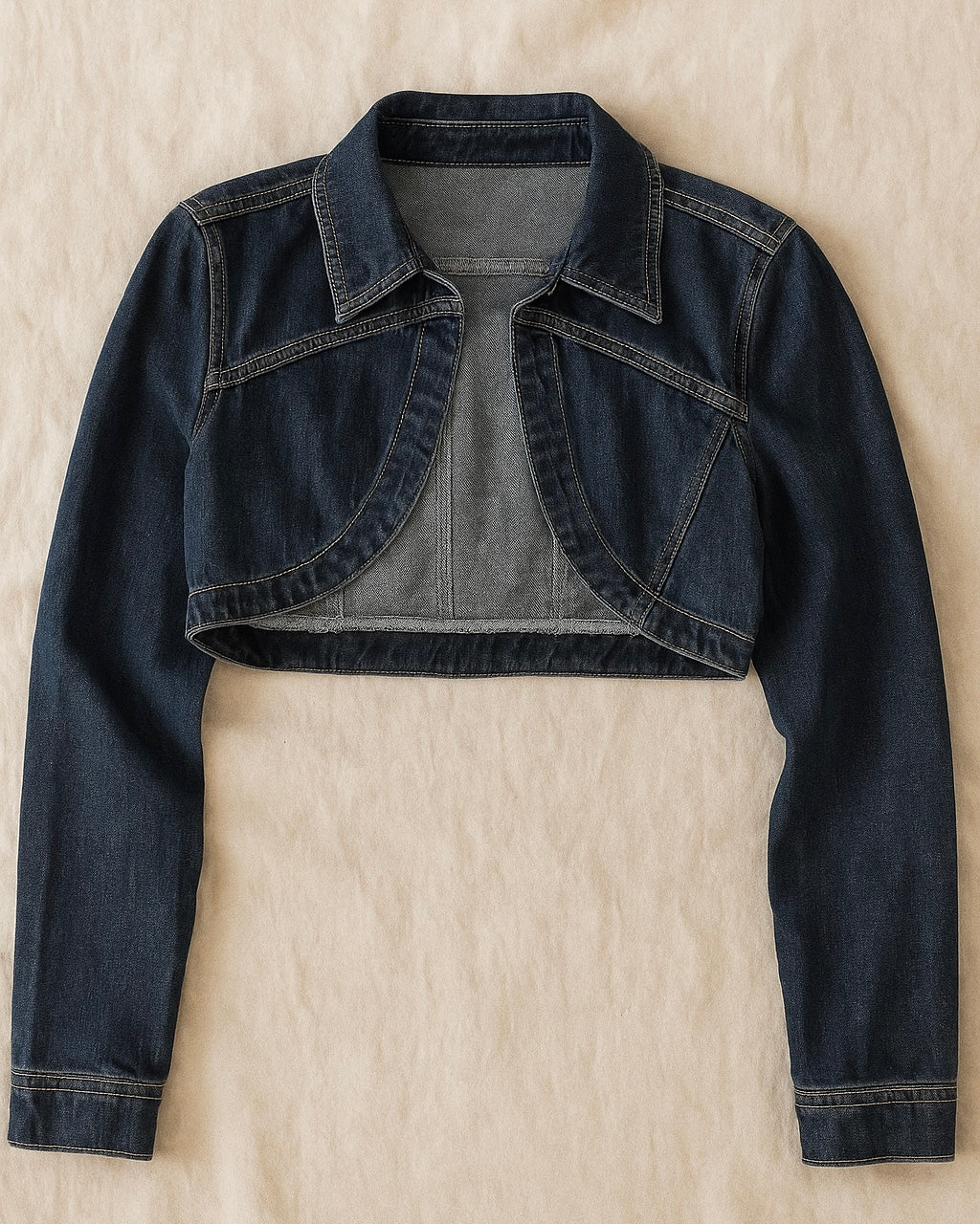 NOT YOUR BOYFRIEND’S DENIM BOLERO JACKET
