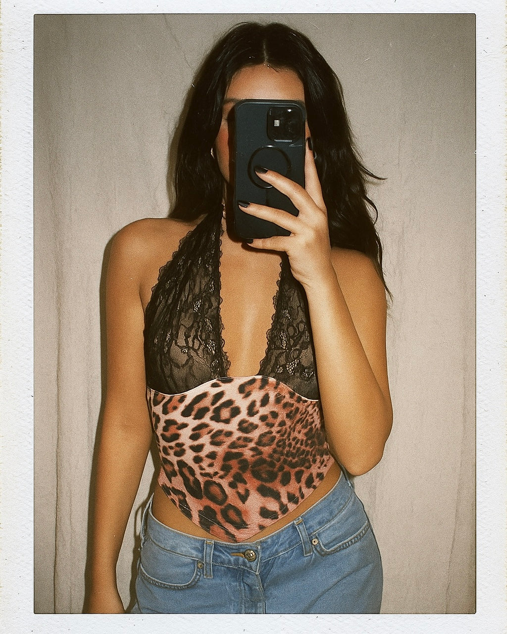 FERAL GRACE HALTERNECK TOP