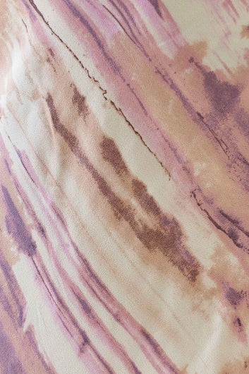 SIDEWALK TO RUNWAY PRINTED LILAC HALTERNECK DRESS