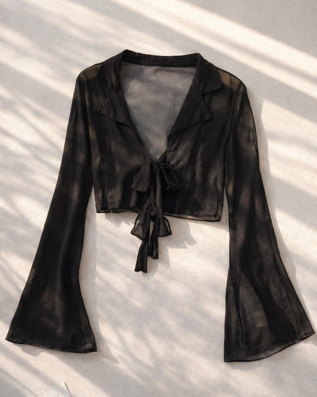 LONE WOLF MESH BOW-TIE BLACK TOP”