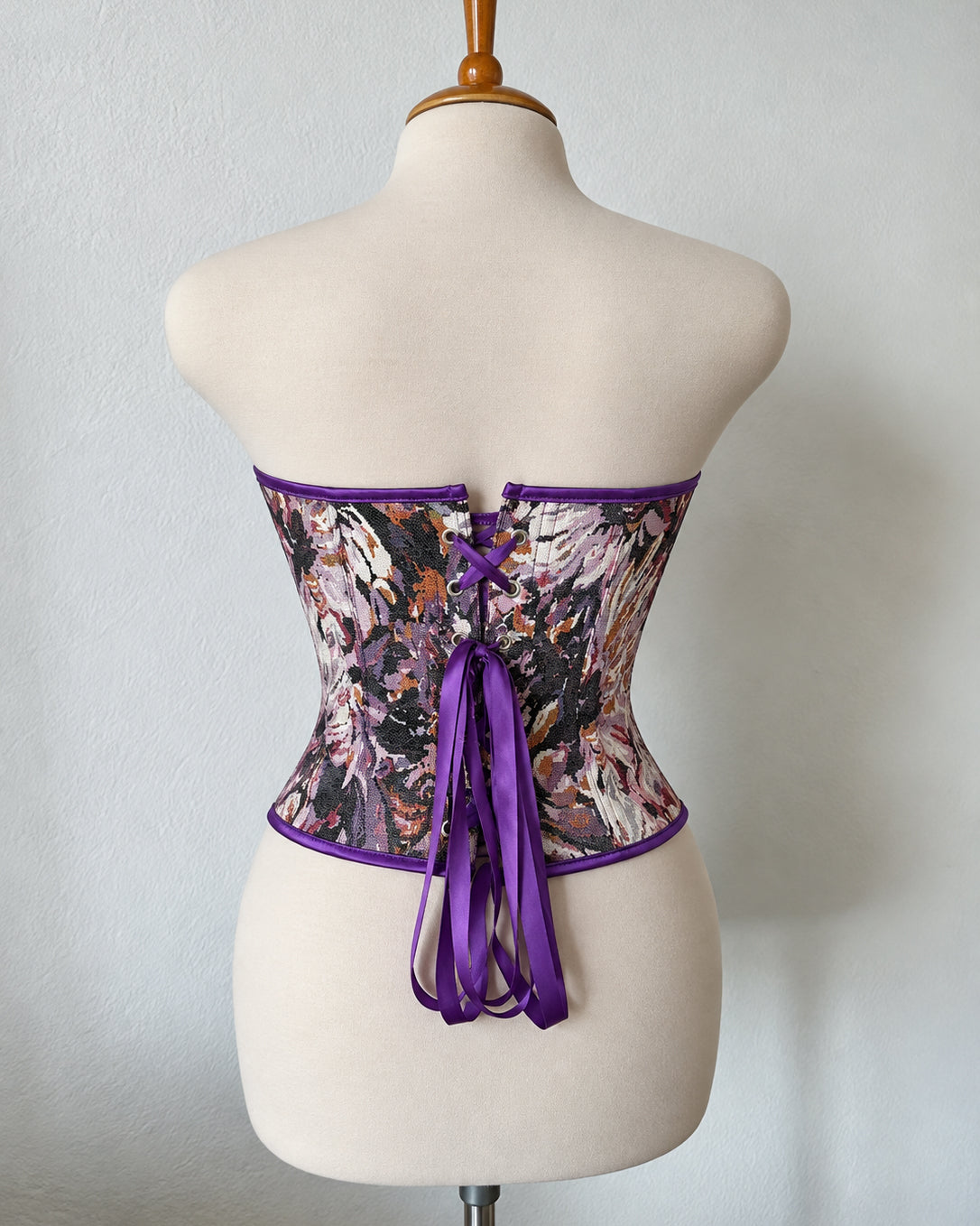 TAKE ME TO TOKYO FLORAL JACQUARD CORSET