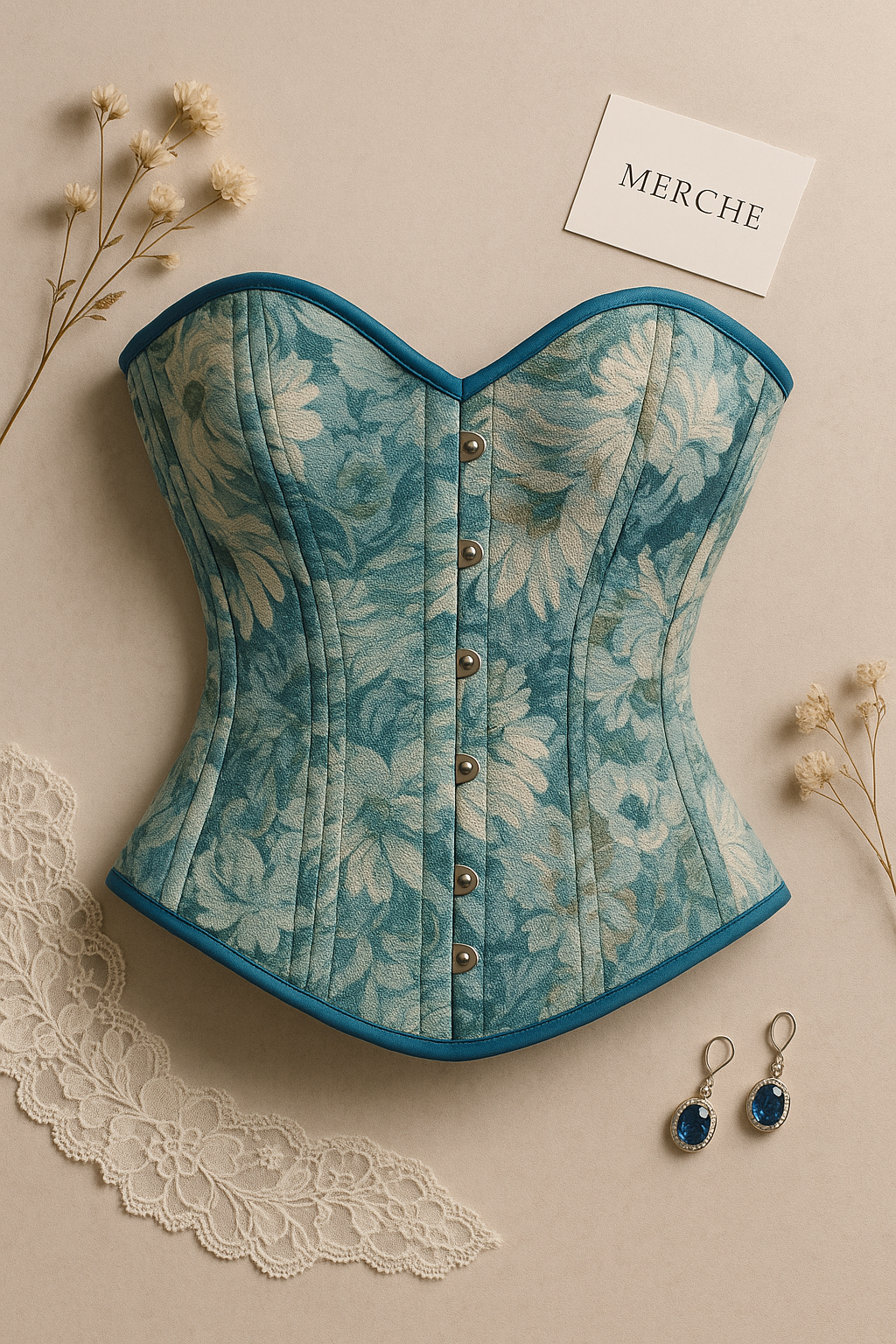 SWEET LIKE CANDY JACQUARD CORSET