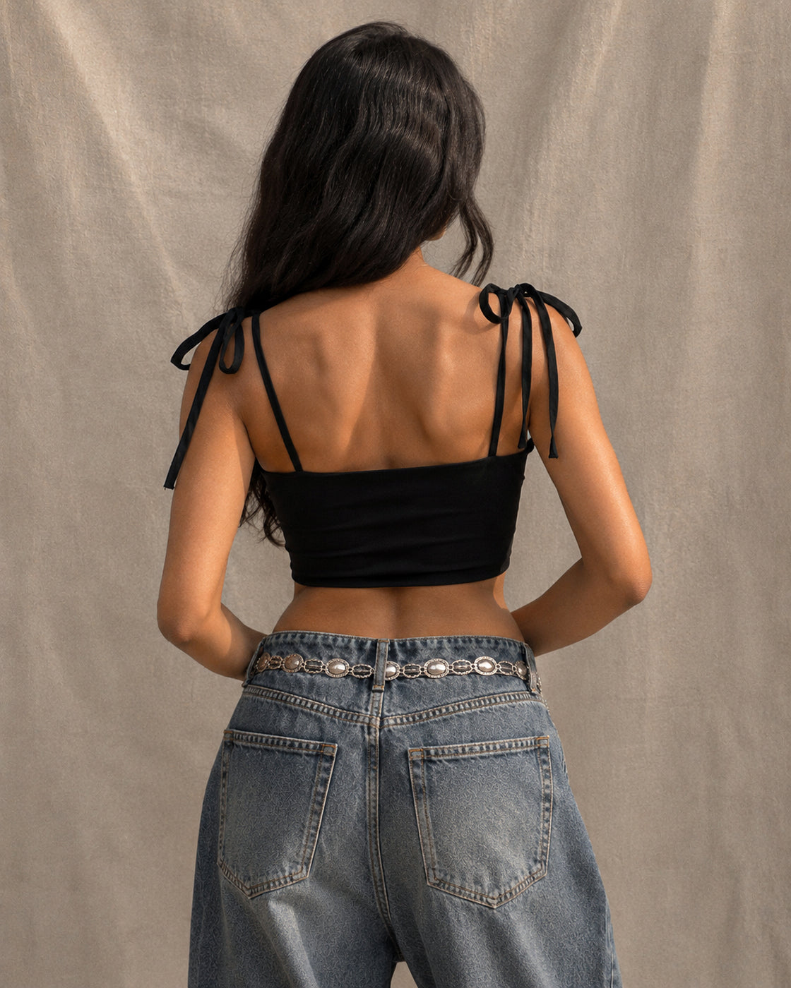 BORA BORA COTTON TIE-UP TOP