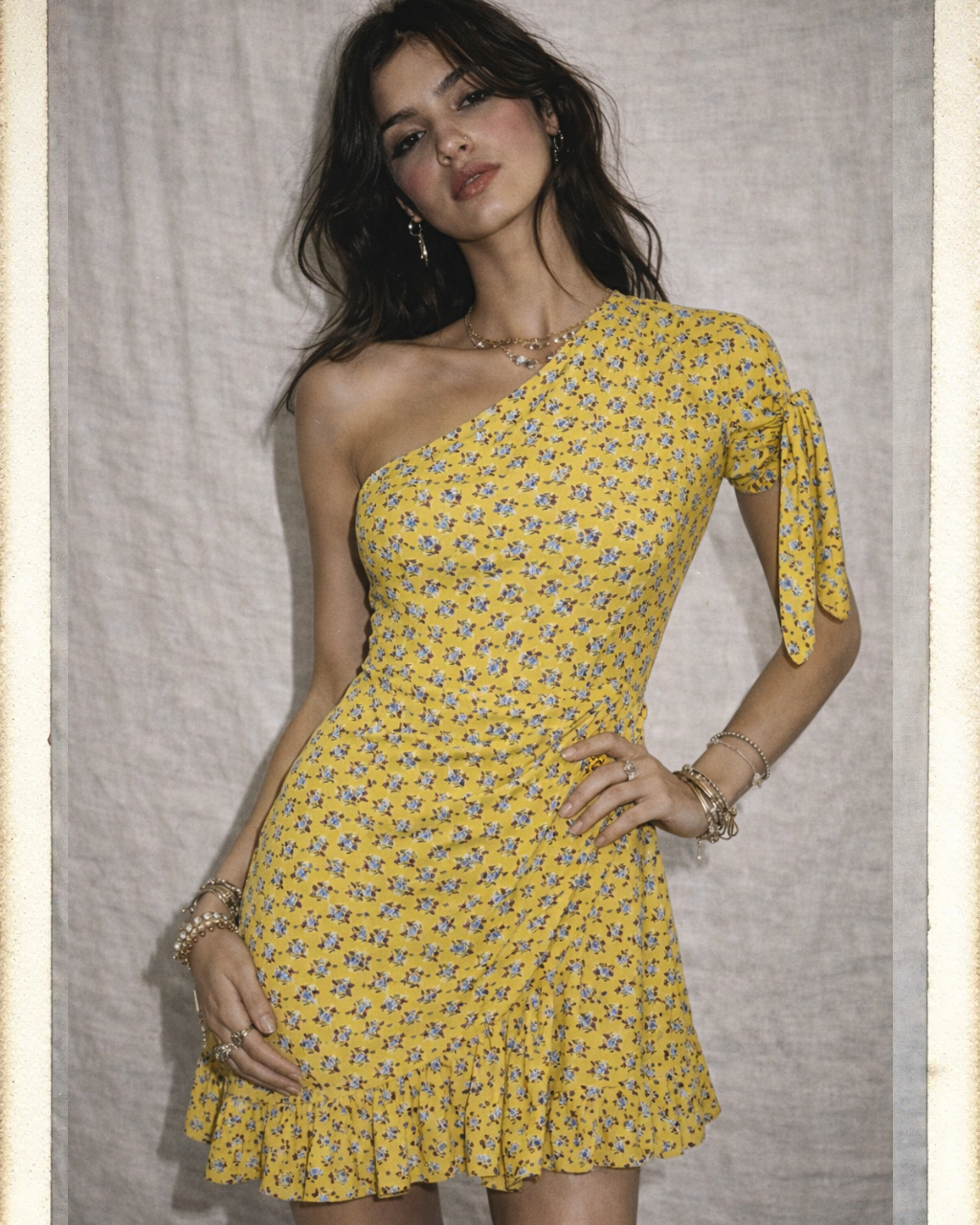 PRIDE AND PREJUDICE LUXE FLORAL FLARE DRESS