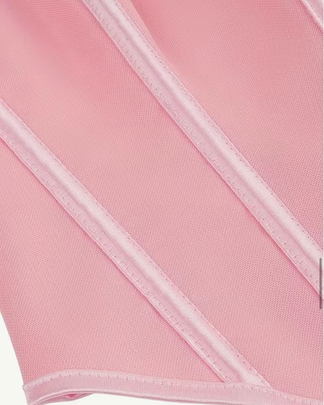 BRAT ENERGY BONING BABY PINK CORSET