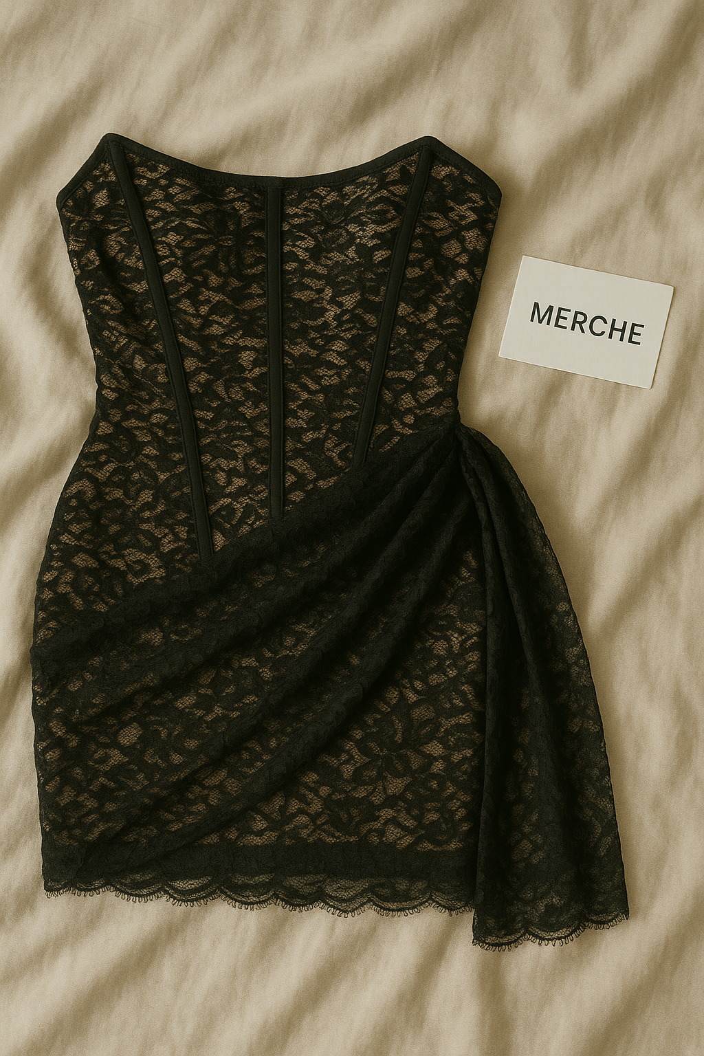 SHOWSTOPPER ALERT LACE DRESS