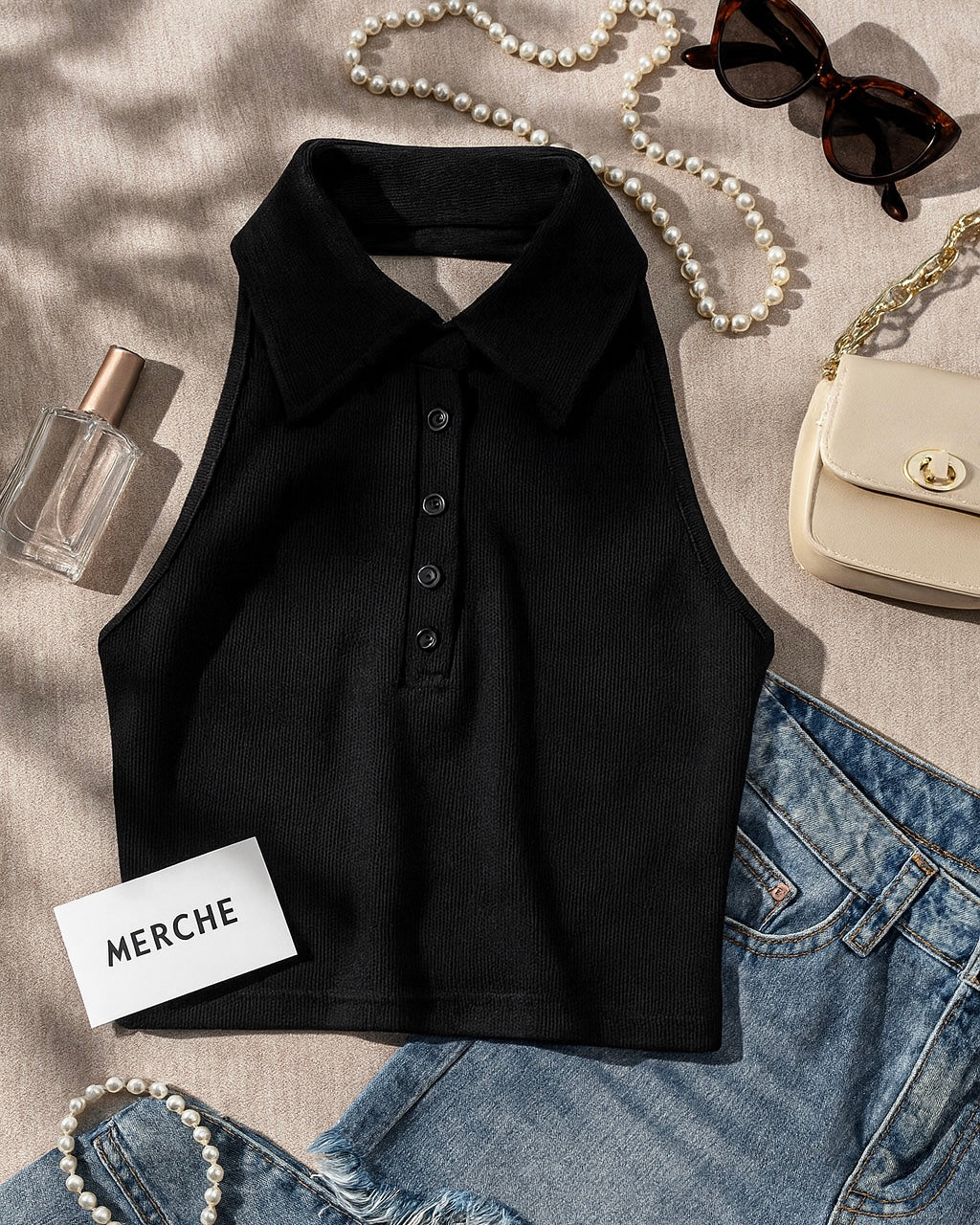 JERRI HALTERNECK TOP