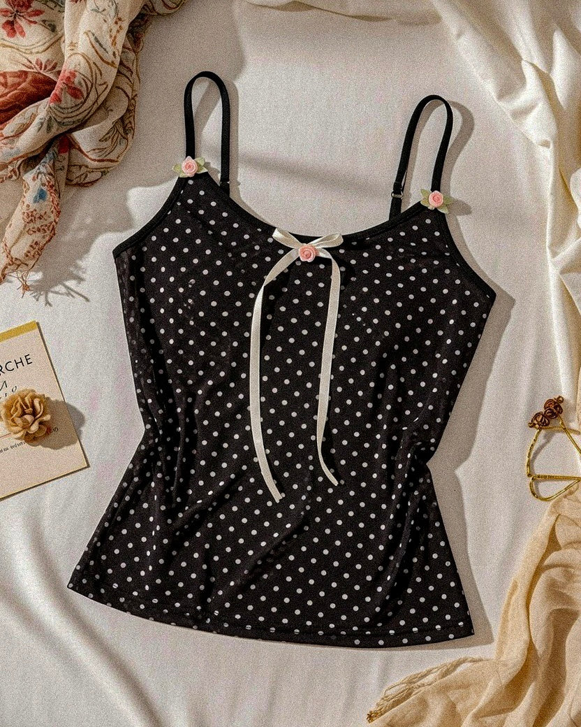 MIDSUMMER POLKA CAMI TOP
