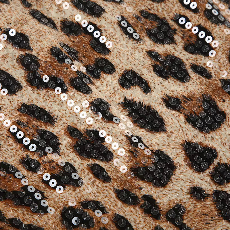 BITE ME SEQUIN DETAIL MINI SKIRT