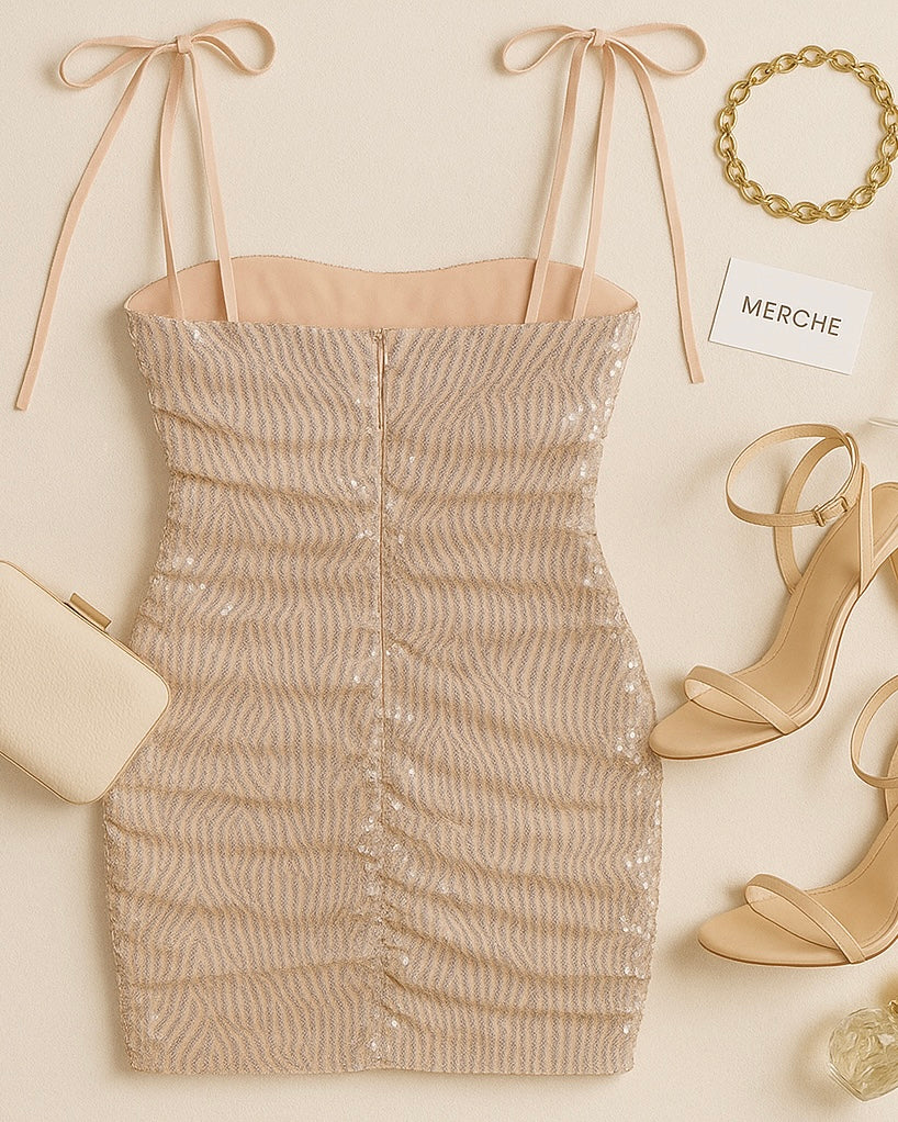 FANTASY TOWN SEQUIN DRESS