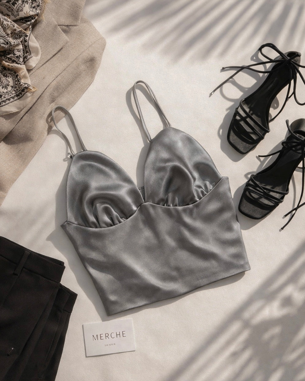 JUMP HOOPS DUDE LUXE SATIN TOP