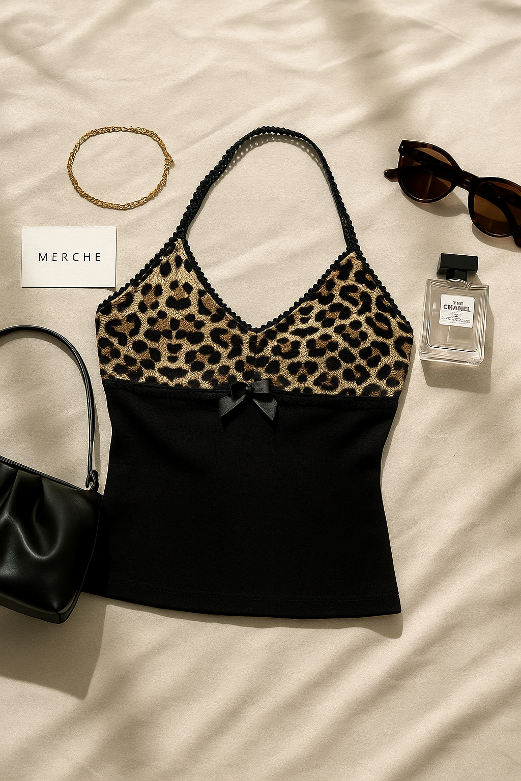 CHOOSE ME LUXE HALTERNECK TOP