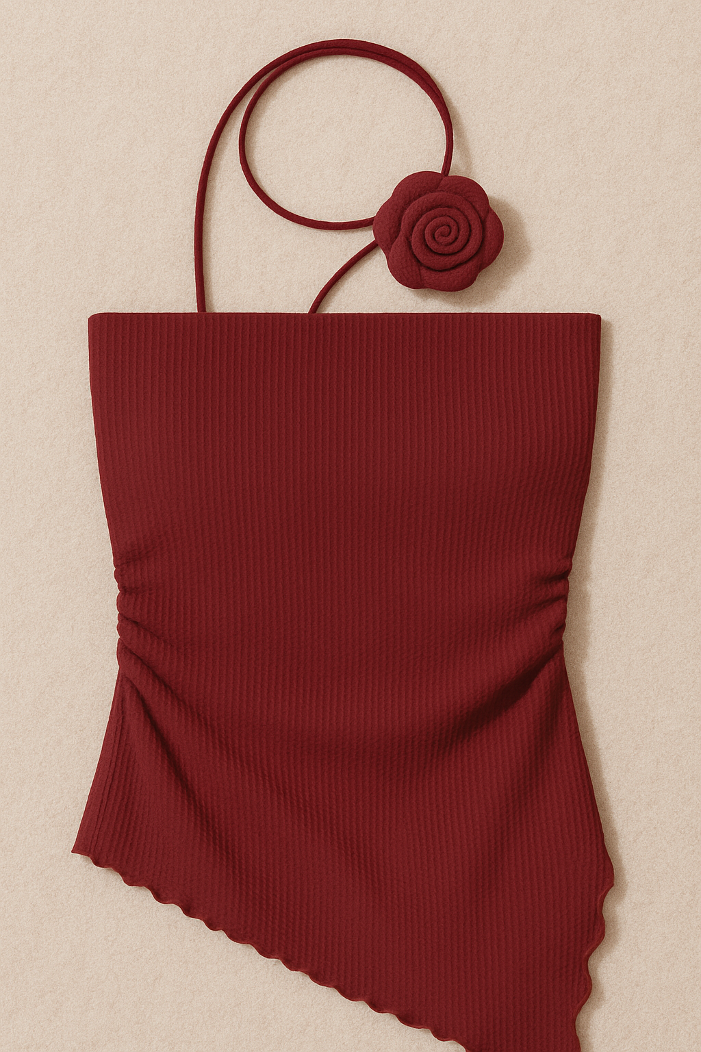 REACH THE STARS PADDED BANDEAU TOP WITH APPLIQUE CHOKER