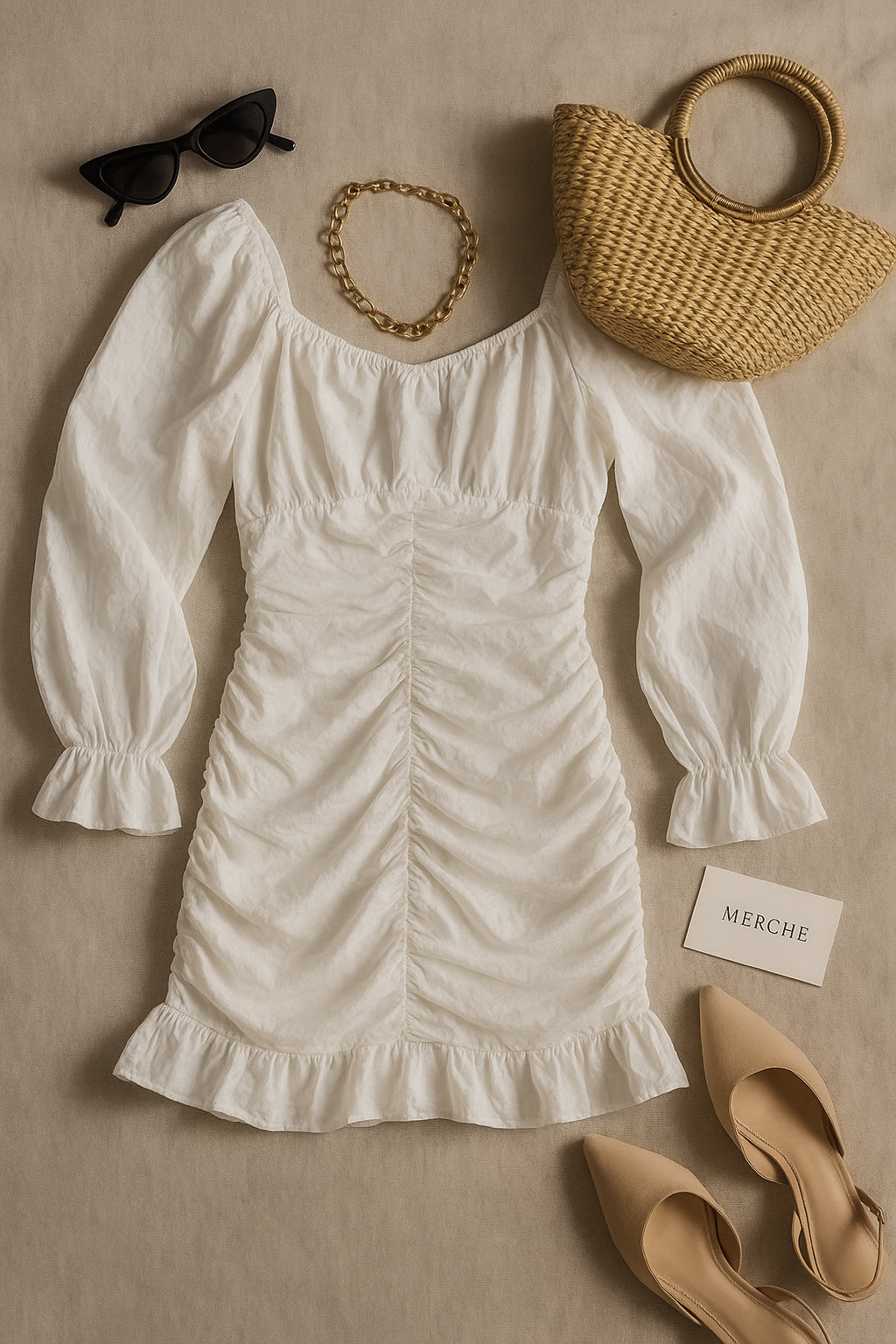 HAPPILY EVER AFTER WHITE DRESS