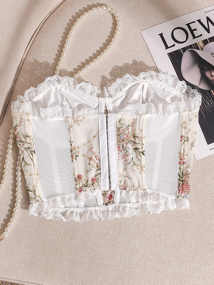 SPOTLIGHT CHARM LACE BUSTIER