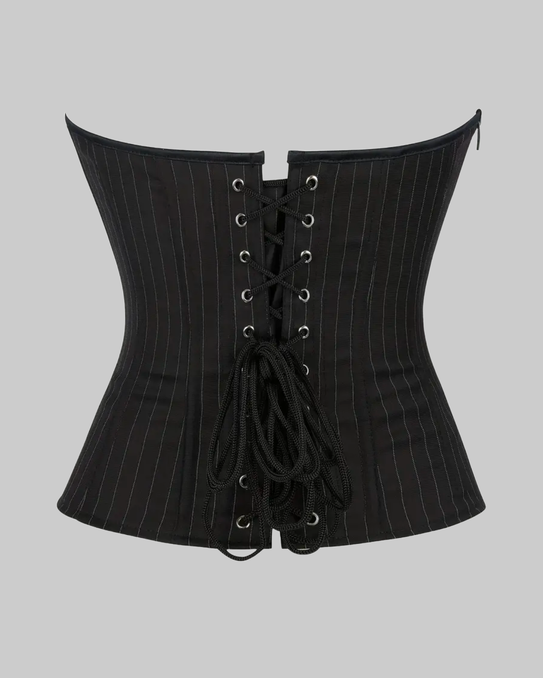 SKIP A HEARTBEAT PADDED STRIPED CORSET