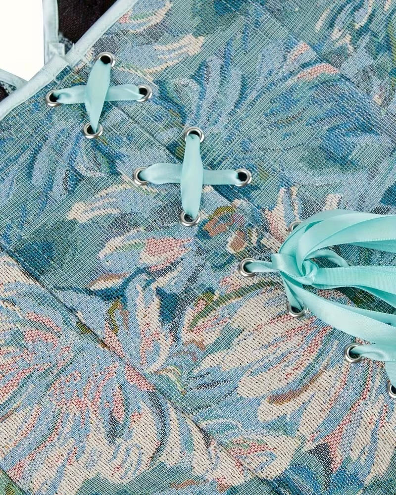 SWEET LIKE CANDY JACQUARD CORSET