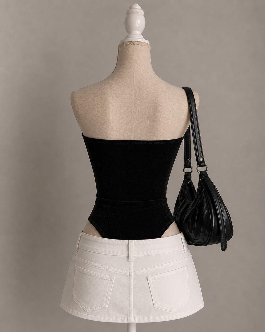 WISHLISTED DIAMONDS VELOUR BODYSUIT