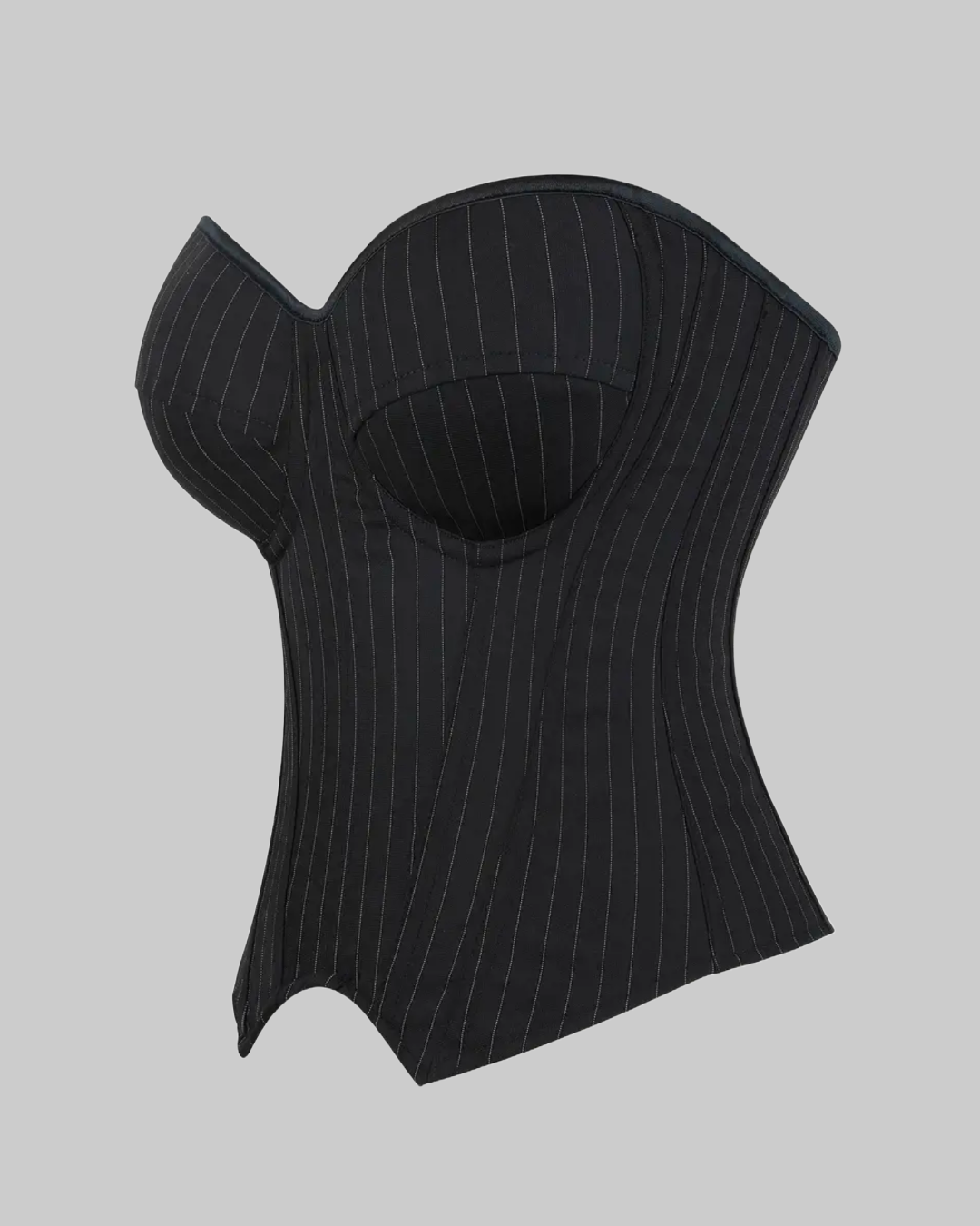 SKIP A HEARTBEAT PADDED STRIPED CORSET