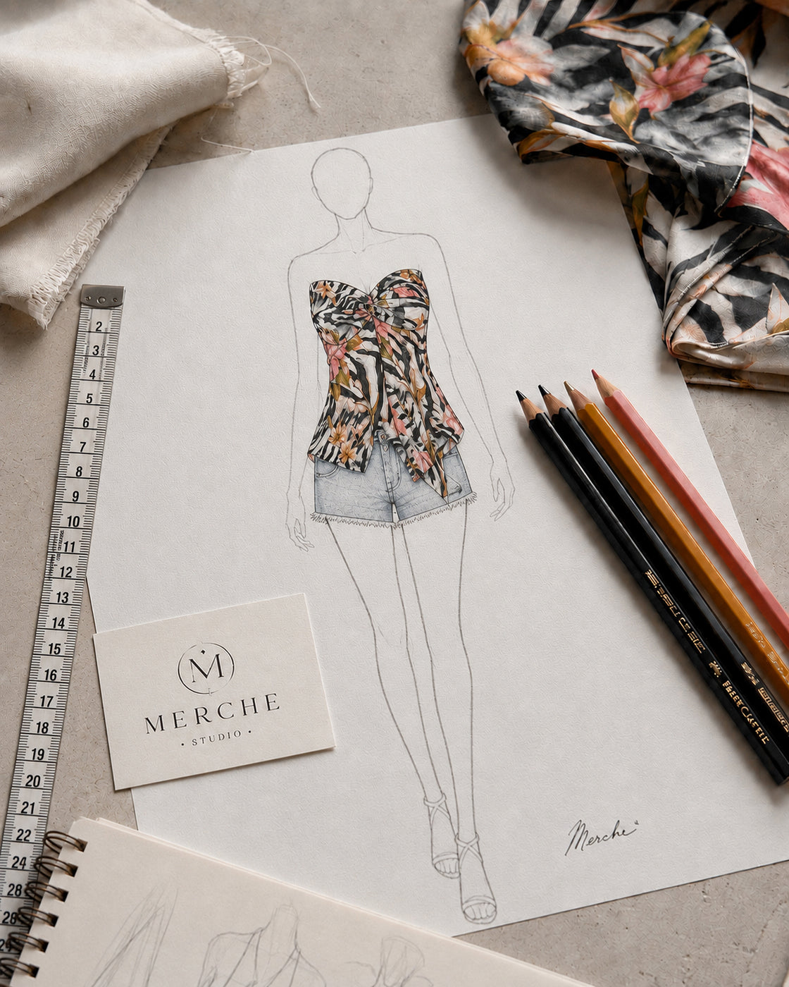 JUST RELAX KAREN, PRINTED HANDKERCHIEF TWISTED TOP