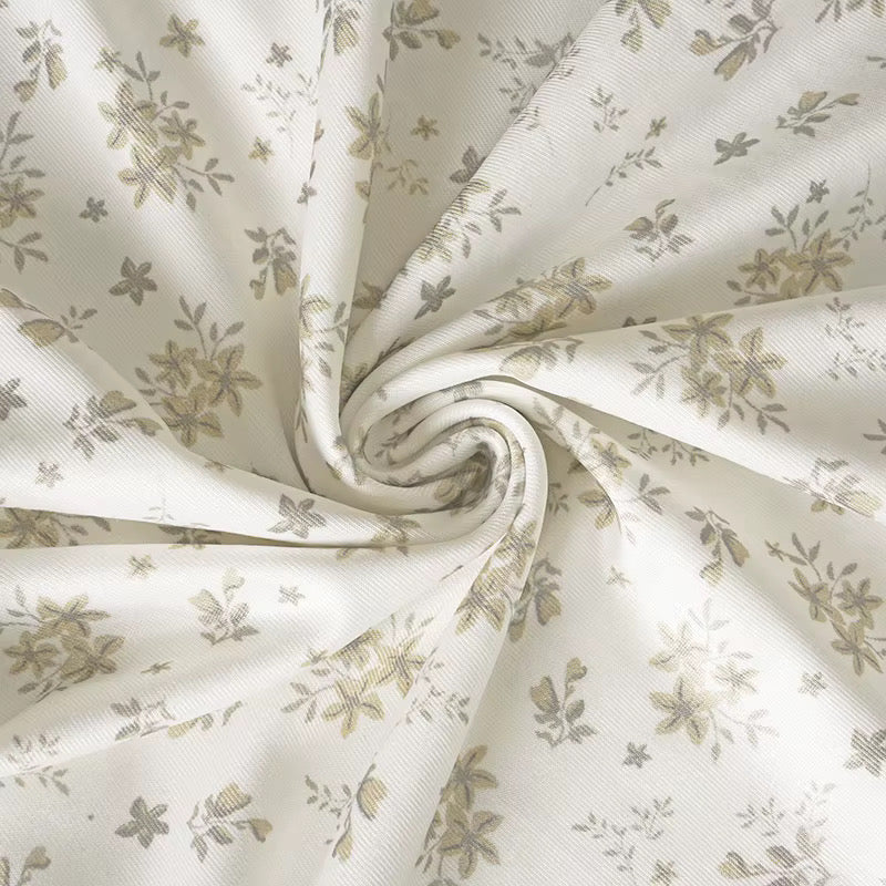 FOR THE HATERS LACE PLEATED FLARE MINI DRESS