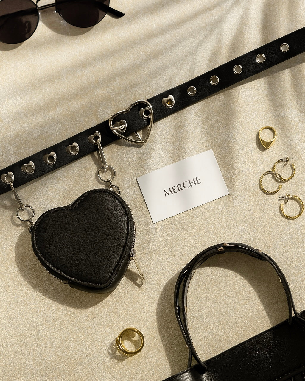 SHOWSTEALER HEART SHAPE BLACK BELT