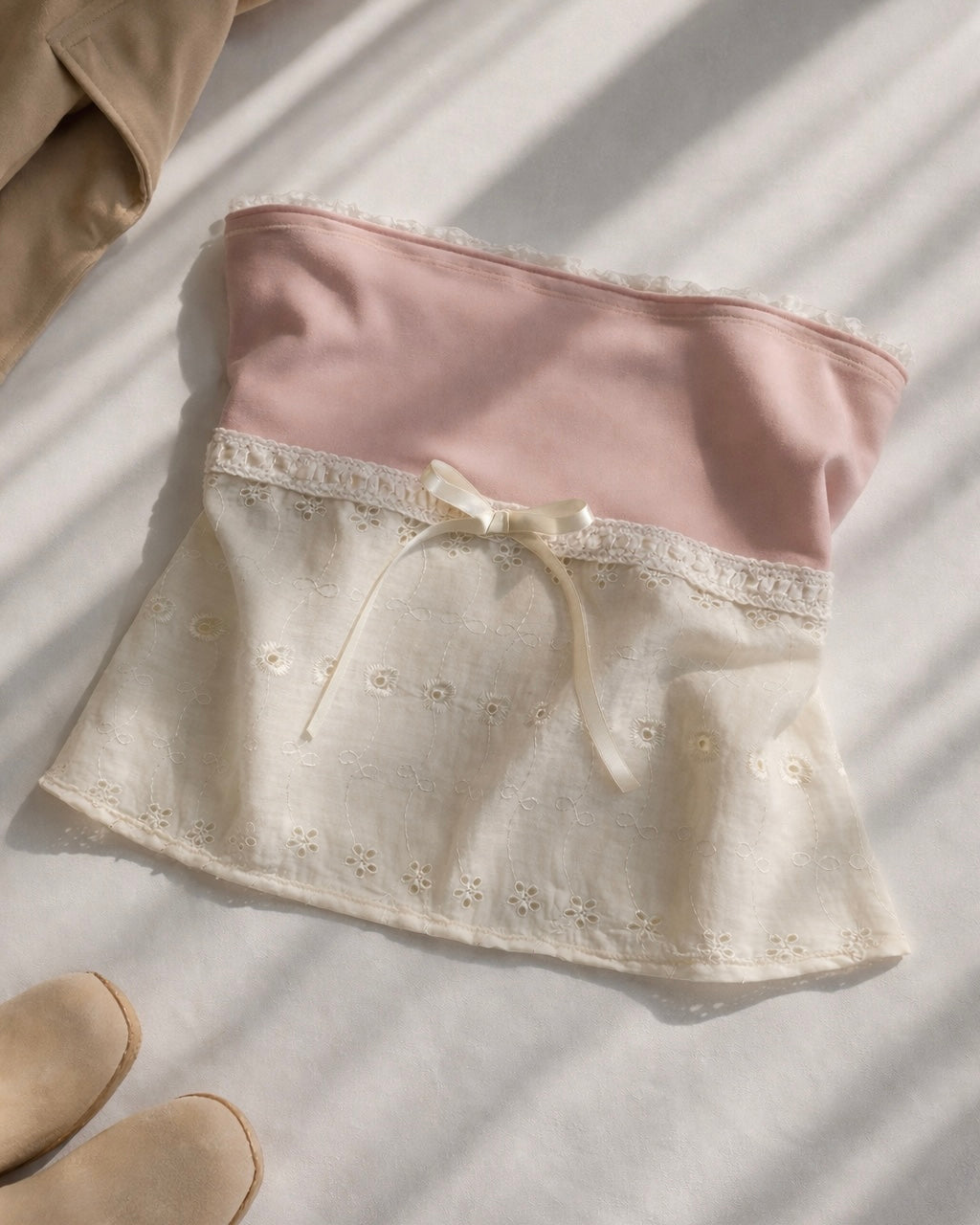 COCONUT CABANA PINK BANDEAU TOP