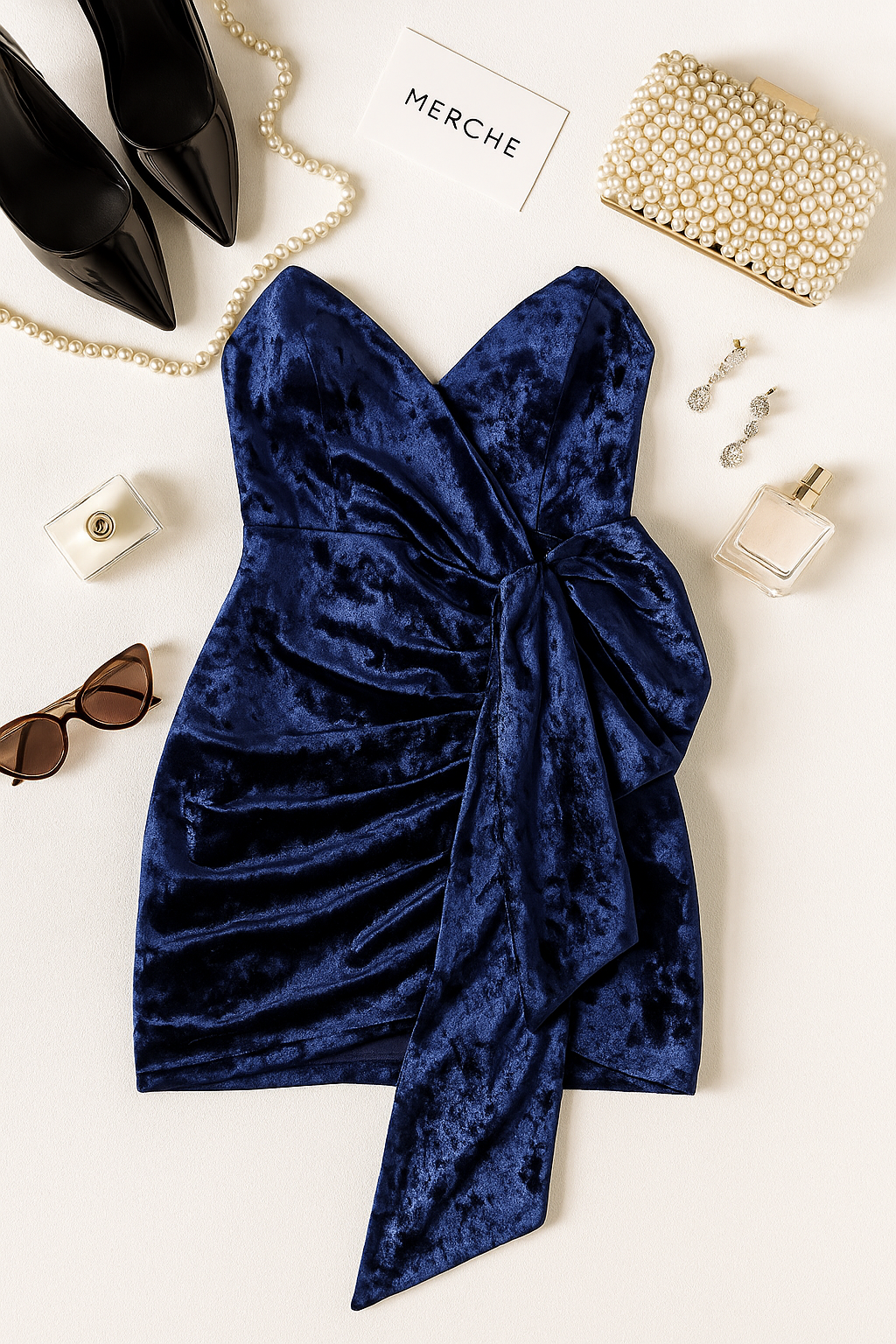 ENOUGH FOR YOU BANDEAU DRESS