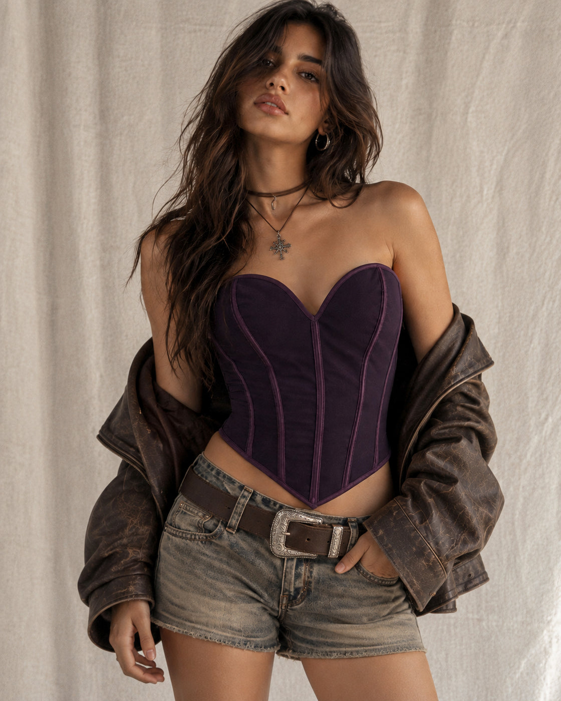 HOWDIE BABY PLUM SWEETHEART CORSET