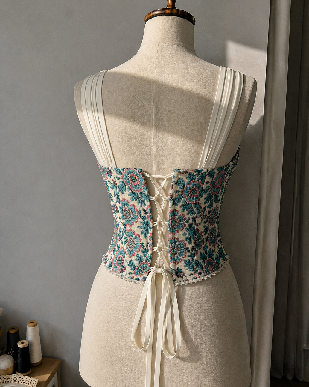 BLUEPRINT TO CUTE JACQUARD LUXE CORSET