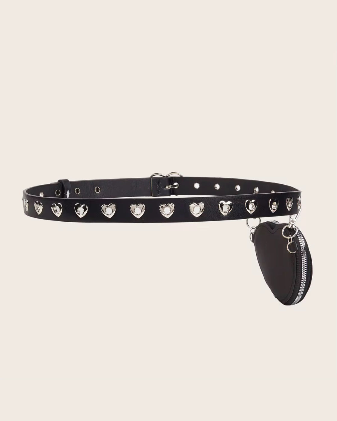 SHOWSTEALER HEART SHAPE BLACK BELT