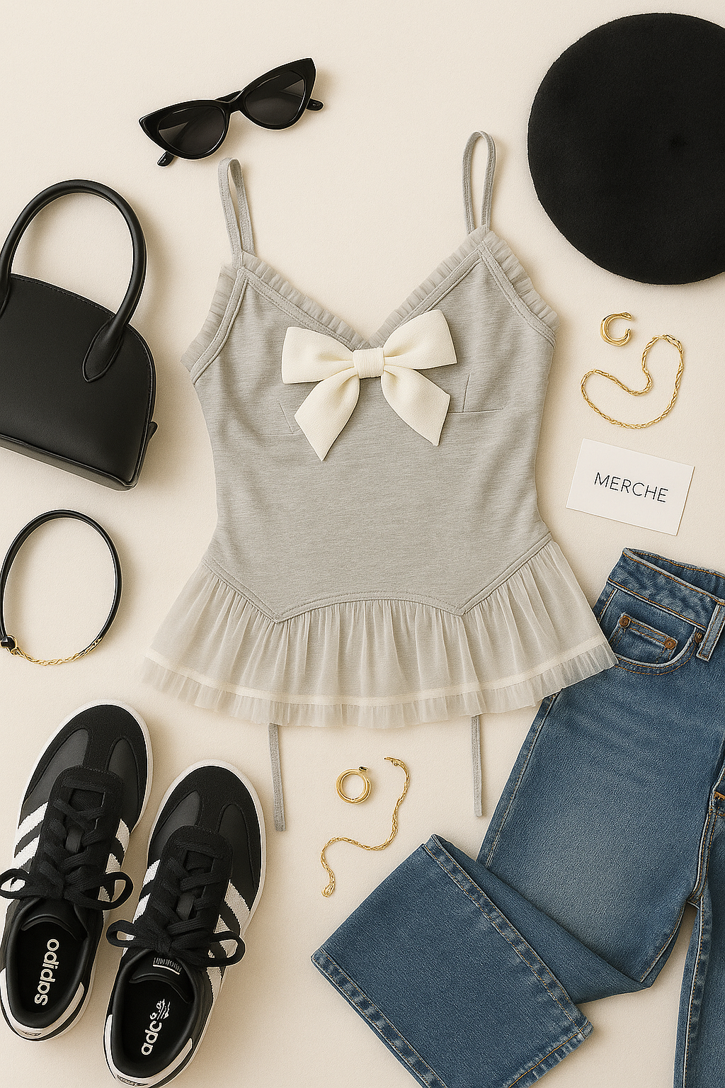 SEASHELL CORE GREY TOP