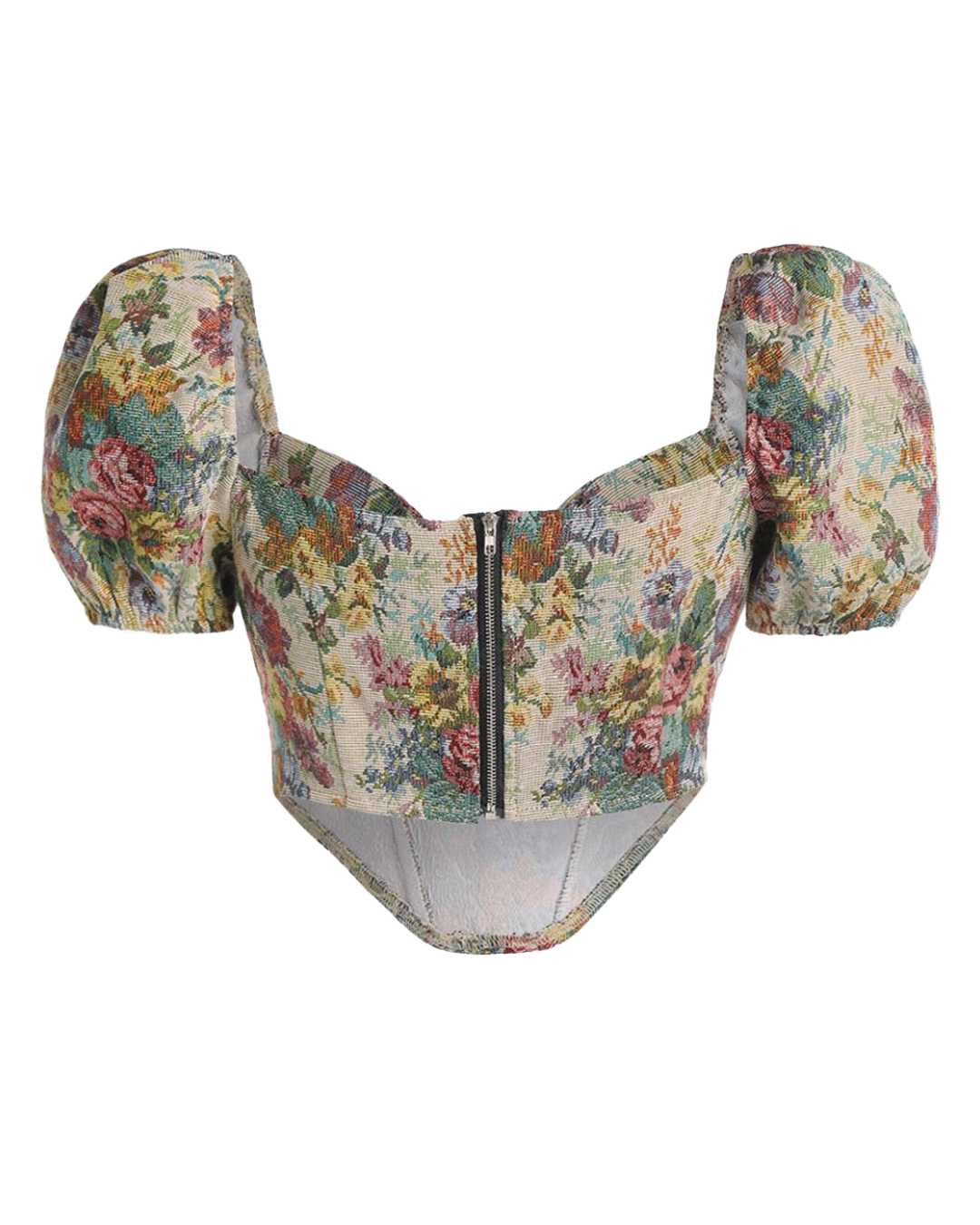 SPRING FLING JACQUARD TOP