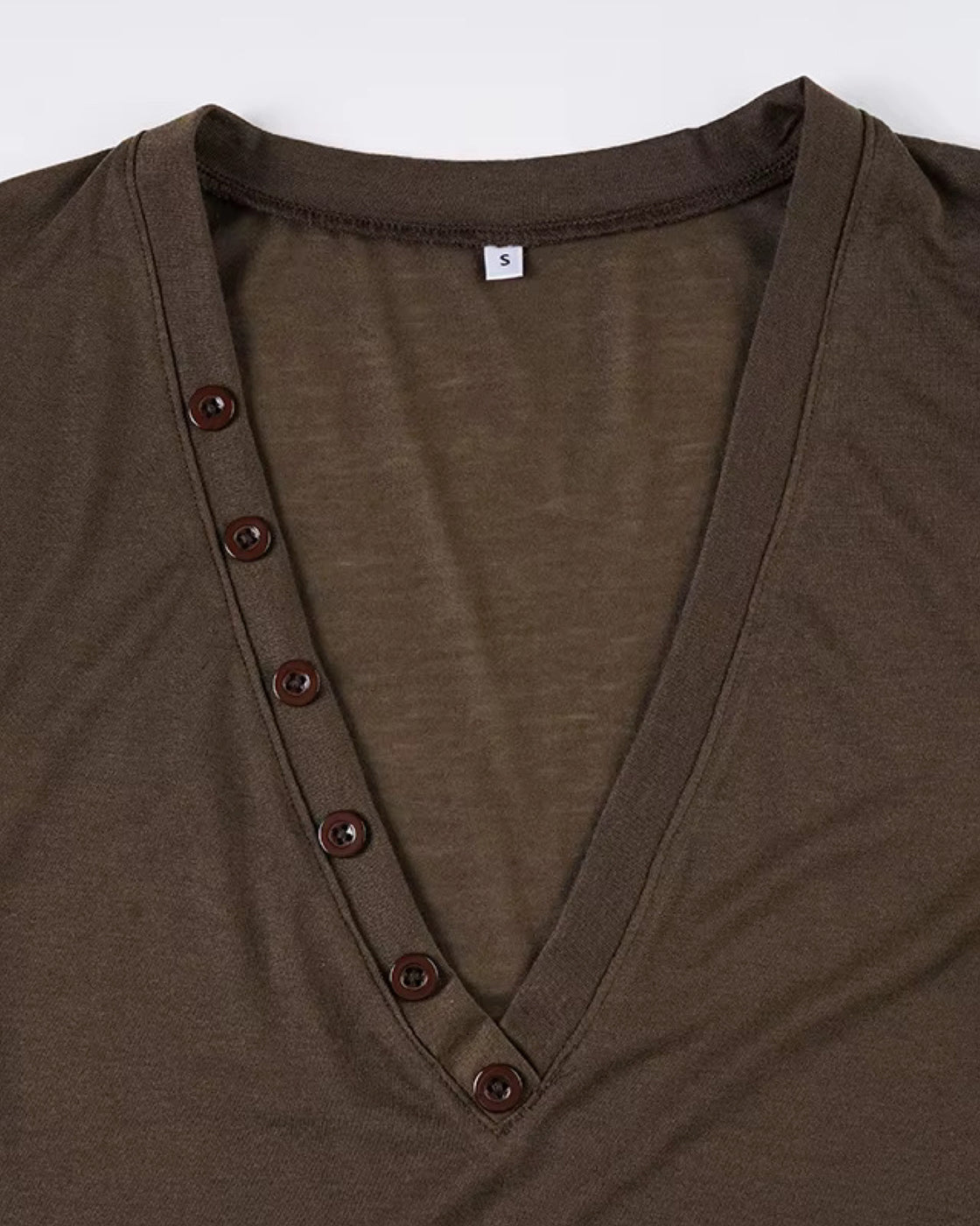 HERE TO STAY BROWN LUXE BODYSUIT