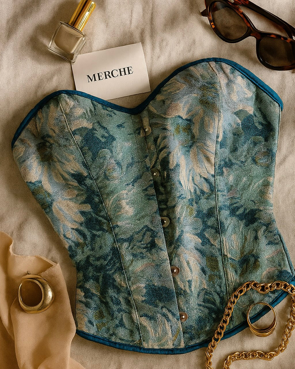 SWEET LIKE CANDY JACQUARD CORSET