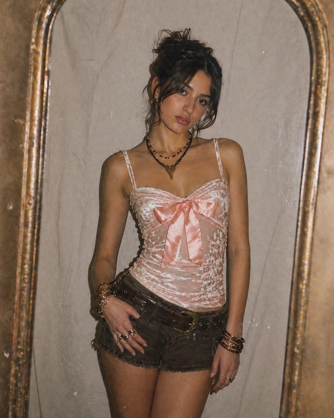 OFFLINE AURA VELOUR CAMI TOP