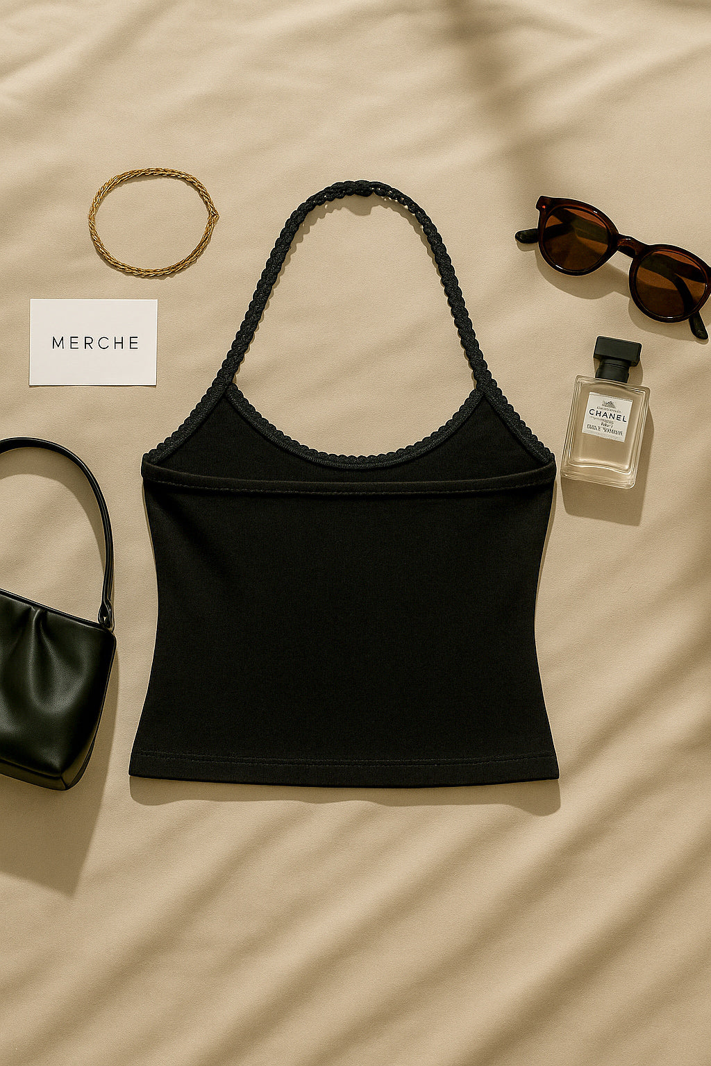 CHOOSE ME LUXE HALTERNECK TOP