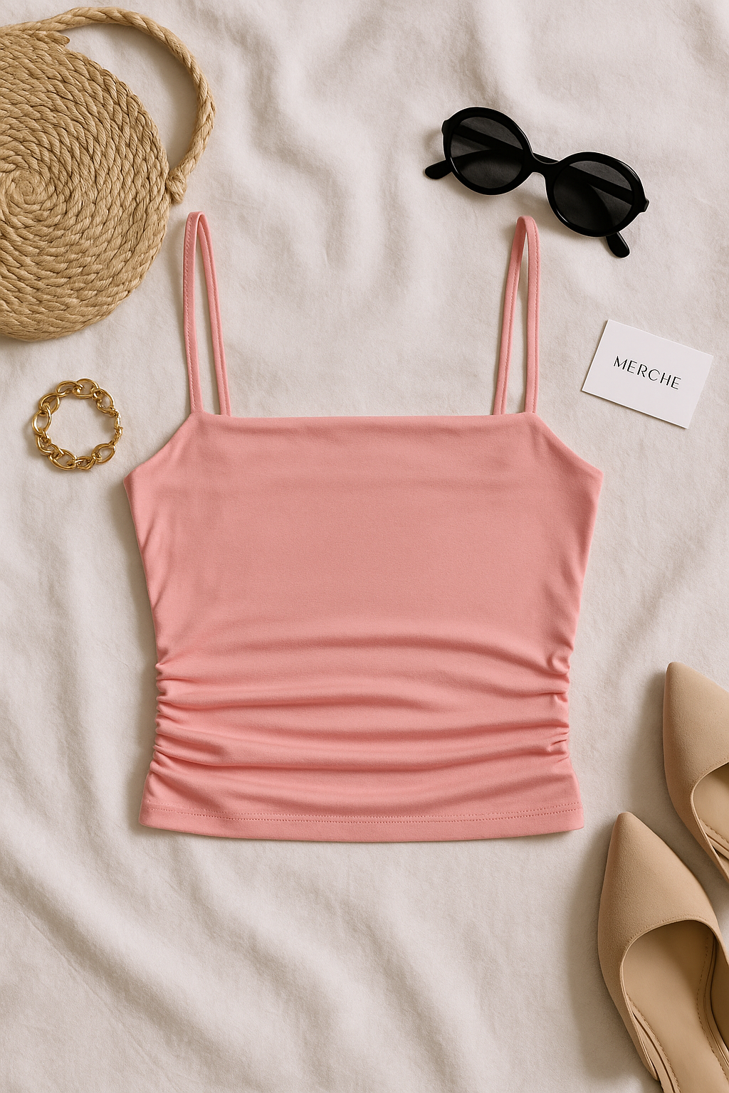 COOL STORY PINK CAMI TOP