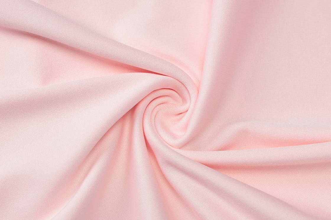 SUNDOWN SHUFFLE SOFT PINK COWL HALTERNECK TOP