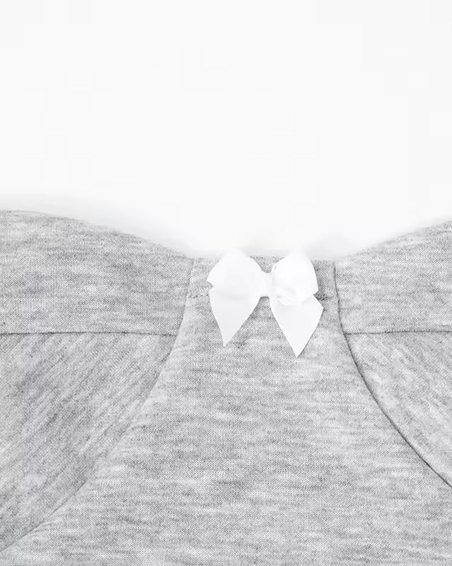 BEST CHAPTER YET GREY BUSTIER TOP