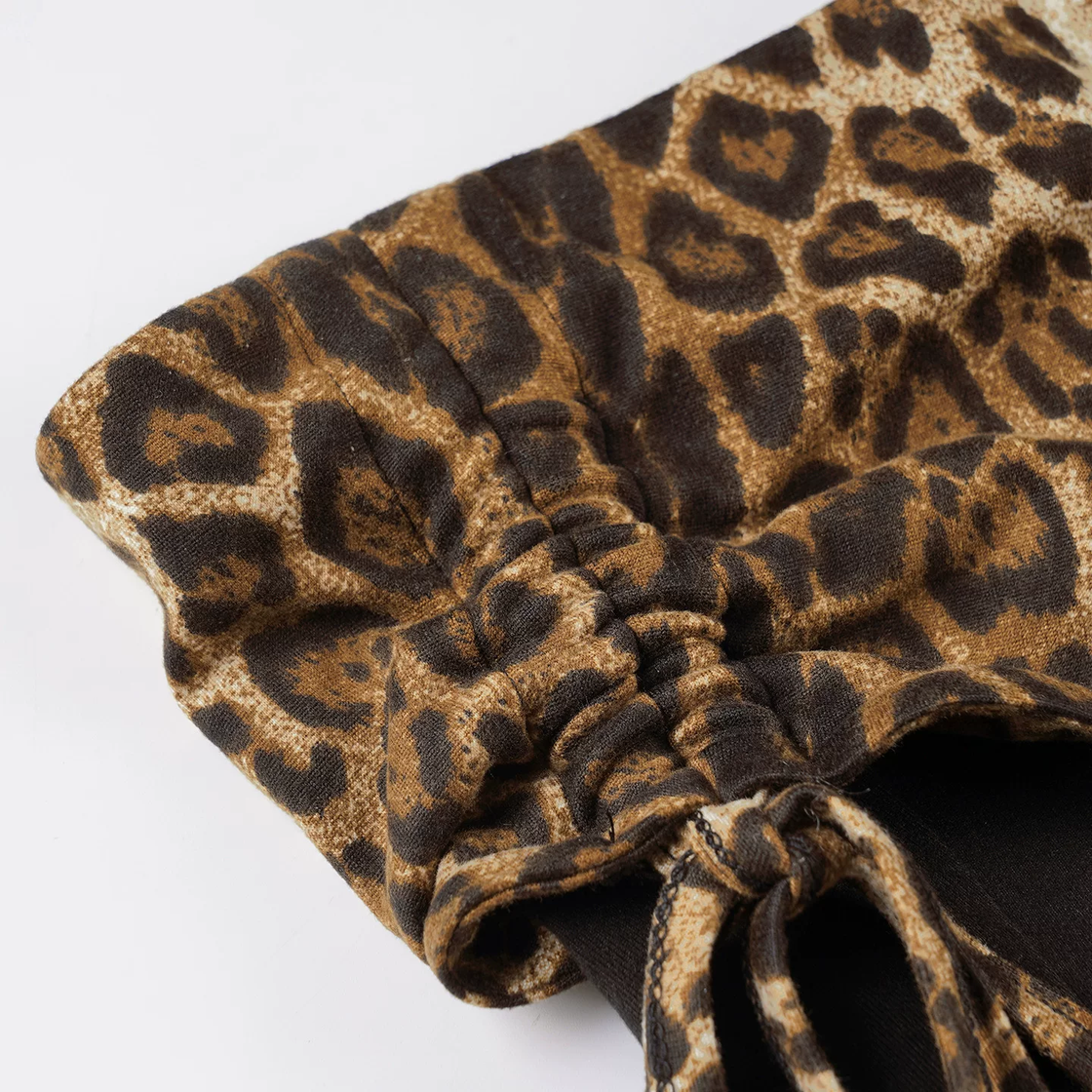 NOTHING PERSONAL PRINTED LUXE BANDEAU TOP