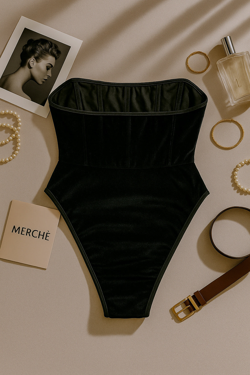 WISHLISTED DIAMONDS VELOUR BODYSUIT
