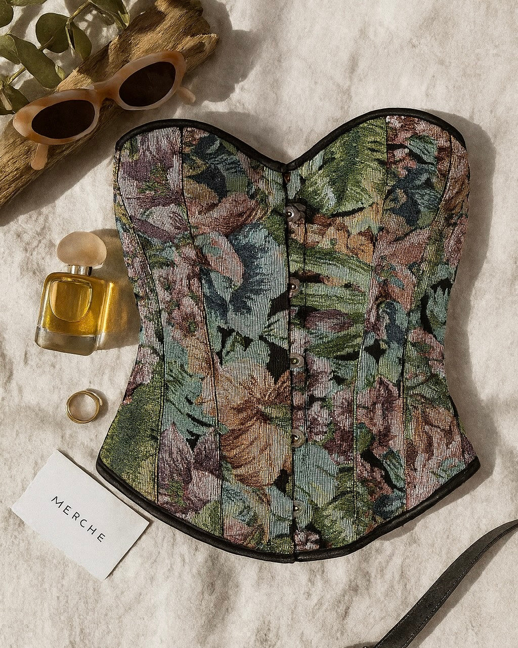 CENTER STAGE JACQUARD CORSET