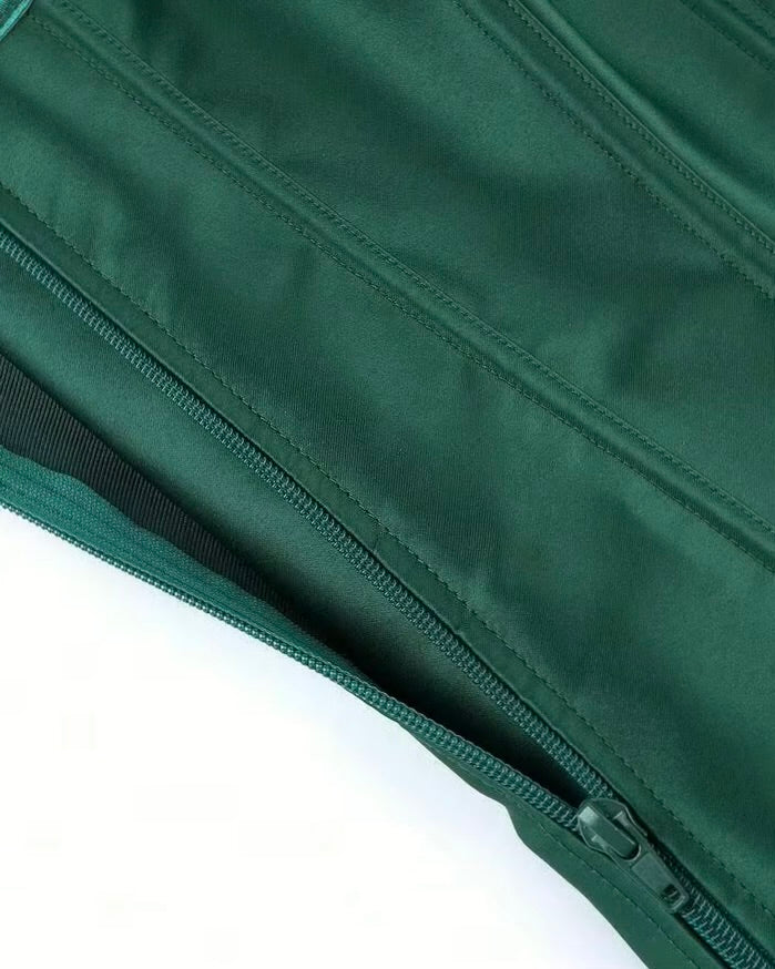 RIDE OR DIE EMERALD STRUCTURE PANELLED CORSET