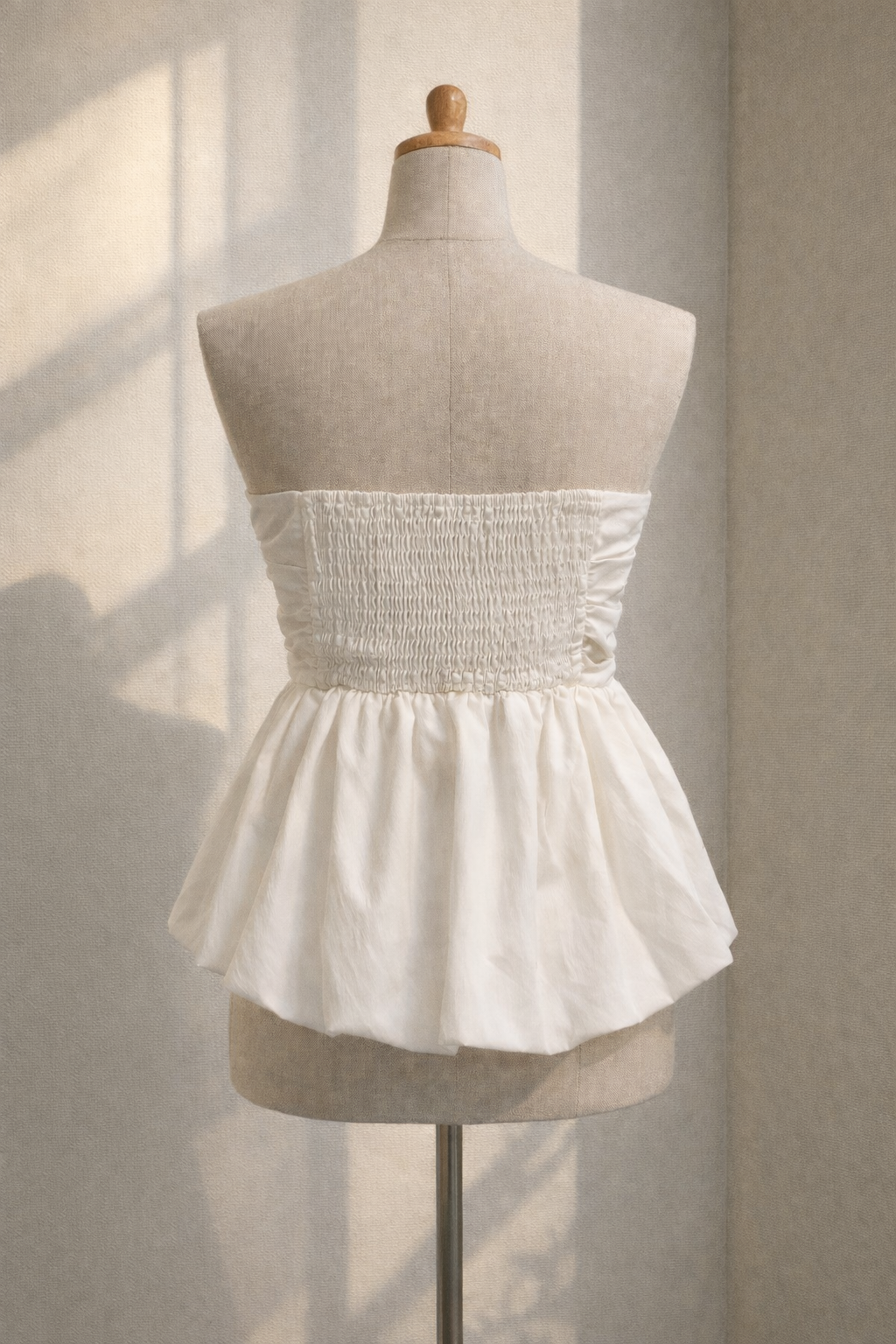 POSTCARD FROM PARIS PADDED BOW BANDEAU TOP